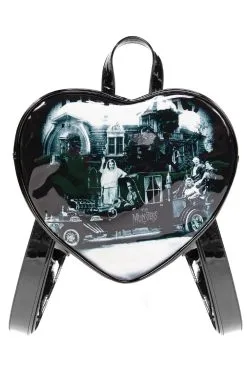 Rock Rebel Munster Coach Heart Backpack