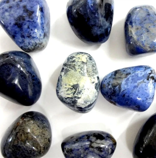 Dumortierite Tumbled Stones 3 Dumortierite Tumbled Stones