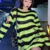 Catalyst Neon Green/Black Striped Distressed Sweater 1 Catalyst Neon Green/Black Striped Distressed Sweater -Akumu Ink Shop S54c20d9deea840ad9fc4d3efe68a3e01vcopy