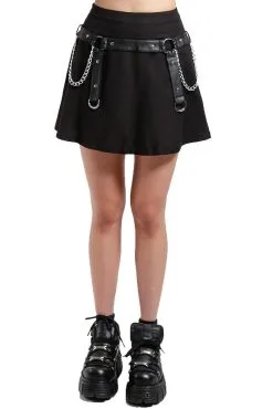 TRIPP NYC Tripp Harness Chain Skirt [Black]