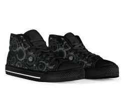 Gallery Serpentine Black Gallifrey Men's Hi Tops, FREE Shipping 11 Gallery Serpentine Black Gallifrey Men's Hi Tops, FREE Shipping -Akumu Ink Shop SN1DoctorWhoGallifreyanBlackHiTopSneakers1