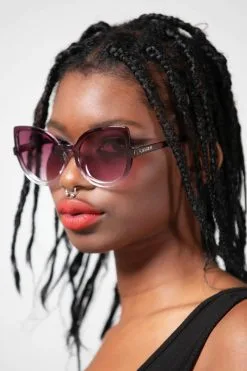 KILLSTAR Space Kitty Sunglasses [PURPLE] -Akumu Ink Shop SPACE KITTY PURPLE SUNGLASSES W 1 x1600copy