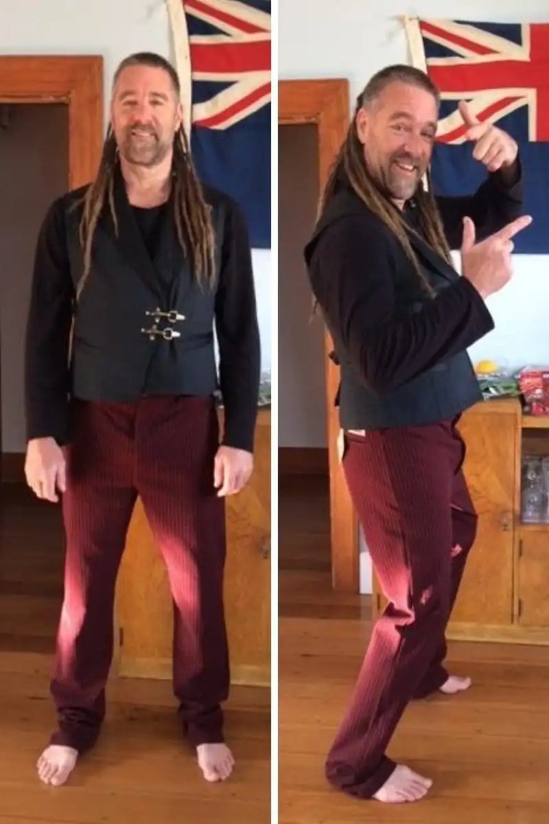 Gallery Serpentine Original Outlaw Trousers - Dark Red, 36, 46" 5 Gallery Serpentine Original Outlaw Trousers - Dark Red, 36, 46" - Image 3