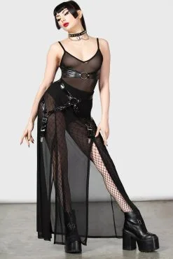 KILLSTAR Venemous Magdelana Maxi Skirt