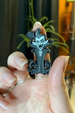 VampireFreaks Lil' Drac Enamel Pin