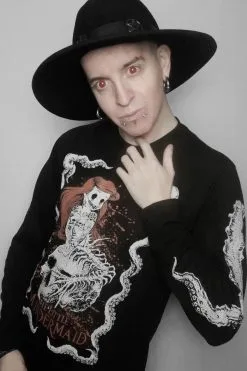 VampireFreaks The Little Murdermaid Tee [Multiple Styles Available] -Akumu Ink Shop Vampire Mens Fashion