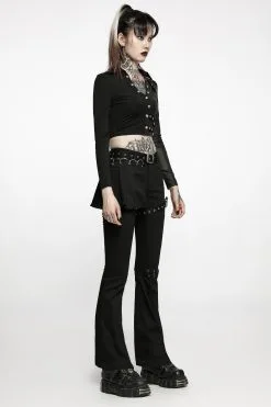 PUNK RAVE Nexus Flare Pants 11 PUNK RAVE Nexus Flare Pants -Akumu Ink Shop WK 508NCF 04