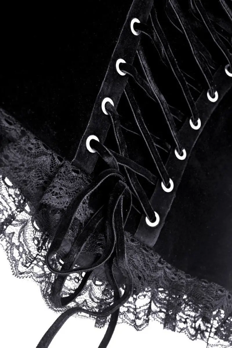 DARK IN LOVE Burgundy Blood Ruffle Top 13 DARK IN LOVE Burgundy Blood Ruffle Top - Image 11