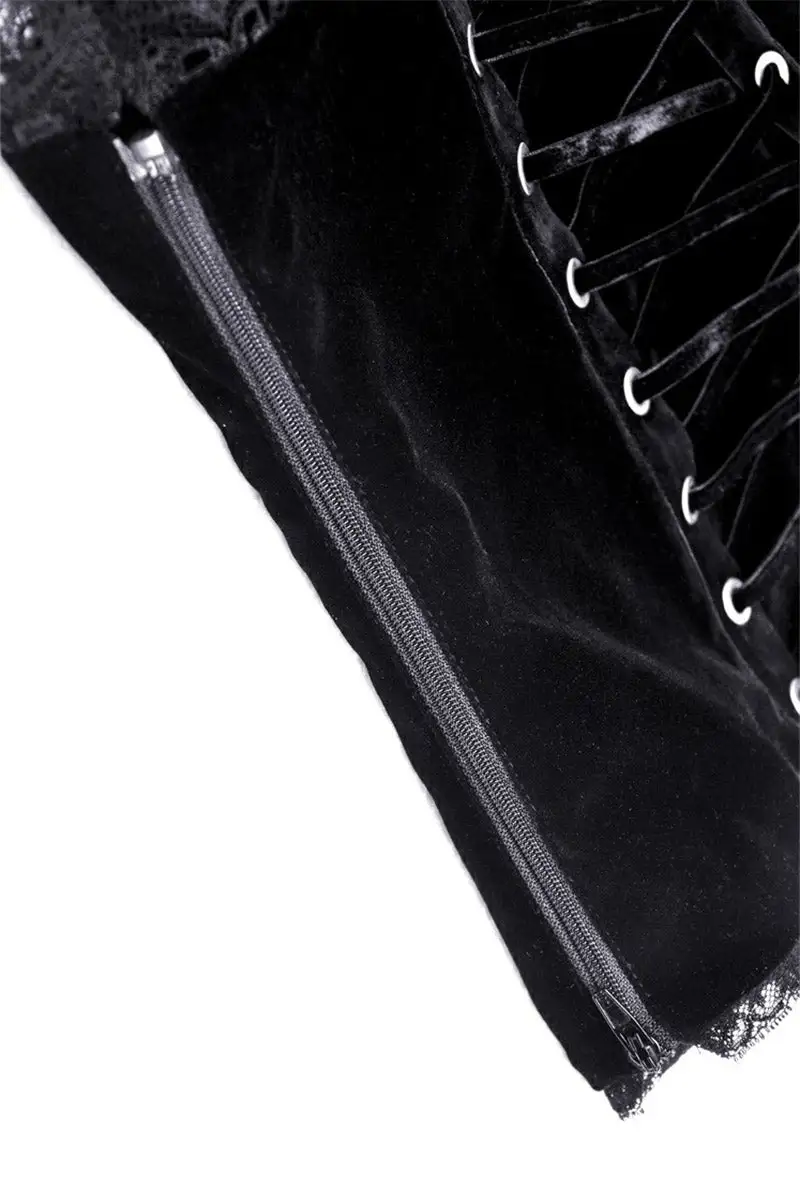 DARK IN LOVE Burgundy Blood Ruffle Top 12 DARK IN LOVE Burgundy Blood Ruffle Top - Image 10