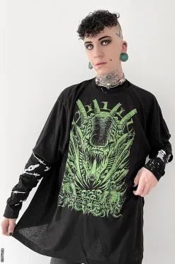 VampireFreaks Aliens Exist Tee [Multiple Styles Available] -Akumu Ink Shop Xenomorphdrratz