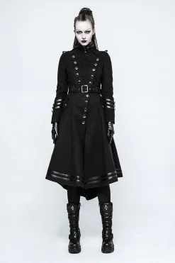 PUNK RAVE Seance Soldier Military Goth Coat