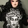 VampireFreaks Medusa Sweatshirt -Akumu Ink Shop adadadfdsfdfs