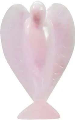 Angels Carved Pink Calcite Angel In Two Sizes