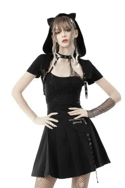 DARK IN LOVE Cat Scratches Capelet