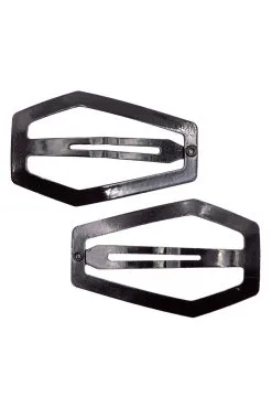 Kreepsville Coffin Snap Hair Clips [BLACK]