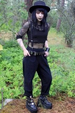 Demonia Ashes To Ashes Ankle Boots [SWING-105] -Akumu Ink Shop dirtypaintwater AA