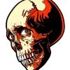 TRICK OR TREAT STUDIOS Evil Dead 2 - Poster Skull Enamel Pin 2 TRICK OR TREAT STUDIOS Evil Dead 2 - Poster Skull Enamel Pin -Akumu Ink Shop evildead2 skull enamelpin