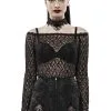PUNK RAVE Mythica Off The Shoulder Top -Akumu Ink Shop fdssdfsd
