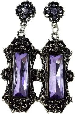 RESTYLE Vivian Violet Earrings