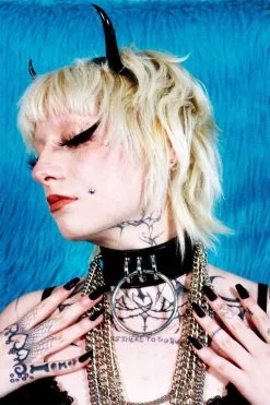KILLSTAR Deeply Destroyed Choker -Akumu Ink Shop gdfgdfgdfgdfgdfgdf