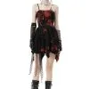 DARK IN LOVE Bloody Boo Tie Dye Dress