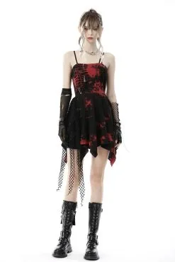 DARK IN LOVE Bloody Boo Tie Dye Dress