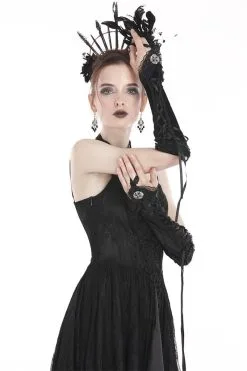 DARK IN LOVE Eventide's Embrace Gloves -Akumu Ink Shop hbgfhfghghgfhfg