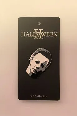 Rock Rebel Michael Myers Head Enamel Pin -Akumu Ink Shop hbtdhhesfvdsf