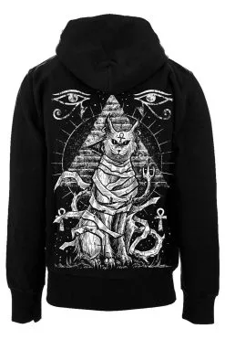VampireFreaks Bastet Hoodie [Zipper Or Pullover]