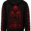 VampireFreaks Nosferatu Hoodie W/ Red Bat Sleeves [Zipper Or Pullover] -Akumu Ink Shop hoodie back 61d9a2a4 fd7c 412f 86b0 c20a874368ff