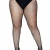 LEG AVENUE Fishnet Tights [Plus Size] -Akumu Ink Shop jdskdifvfdsw