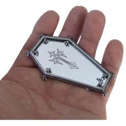 Alchemy Coffin Handbag Mirror