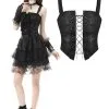 DARK IN LOVE Morticia Munster Corset