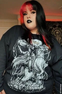 VampireFreaks Sleepy Hollow Sweatshirt 19 VampireFreaks Sleepy Hollow Sweatshirt -Akumu Ink Shop pizzaqueensamhollow