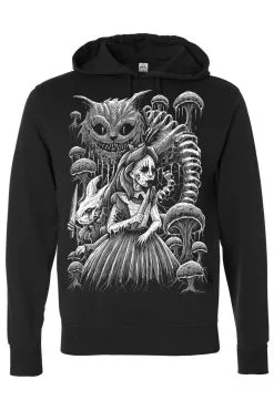 VampireFreaks Alice In Murderland Hoodie [Zipper Or Pullover] -Akumu Ink Shop pullover hoodie resize 1c69707d ad0c 4bda aca3 705353cb8518