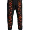 VampireFreaks Possessed Pumpkin Patch Joggers [Unisex] -Akumu Ink Shop pumpkinJoggerFront