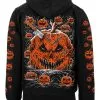 VampireFreaks Possessed Pumpkin Patch Hoodie [Zipper Or Pullover]