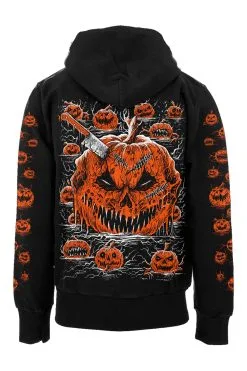 VampireFreaks Possessed Pumpkin Patch Hoodie [Zipper Or Pullover]