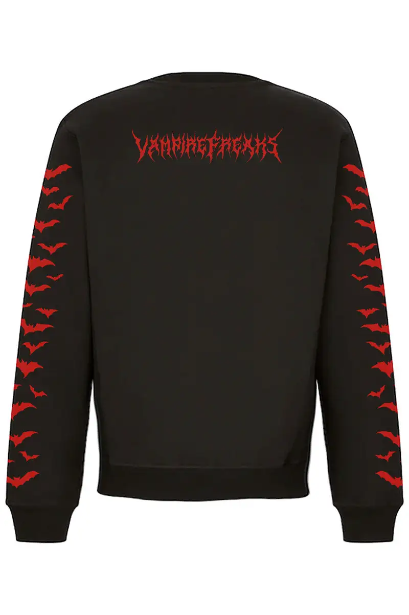 VampireFreaks I'm A Vampire Sweatshirt 4 VampireFreaks I'm A Vampire Sweatshirt - Image 2