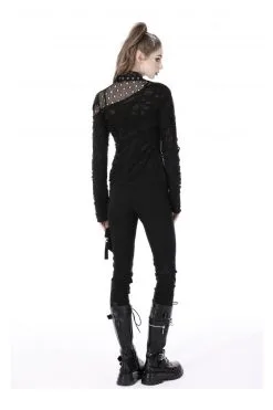 DARK IN LOVE RIP To Shreds Fishnet Top -Akumu Ink Shop sddfd