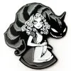 VampireFreaks Alice In Slasherland Enamel Pin 1 VampireFreaks Alice In Slasherland Enamel Pin -Akumu Ink Shop slasherland