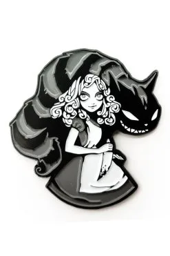VampireFreaks Alice In Slasherland Enamel Pin