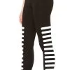 VampireFreaks Whimsy White Stripe Leggings