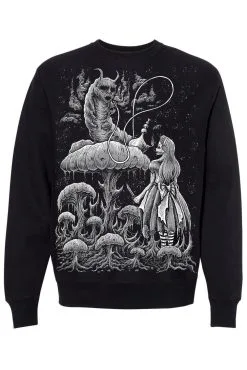 VampireFreaks Alice And The Caterpillar Sweatshirt