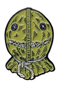 TRICK OR TREAT STUDIOS Trick R Treat Sam Burlap Sack Head Enamel Pin