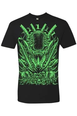 VampireFreaks Aliens Exist Tee [Multiple Styles Available] -Akumu Ink Shop tshirt nextlevel black front b51bb699 fdea 4c43 b923 8730f50d15d8