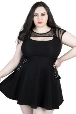 KILLSTAR Kounter Kulture Skater Dress 19 KILLSTAR Kounter Kulture Skater Dress -Akumu Ink Shop uiyiugug