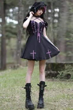 DARK IN LOVE Gothic Lolita Dress -Akumu Ink Shop vcxvvvxcvcvx