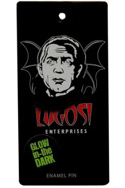 Rock Rebel Bela Lugosi Dracula Enamel Pin [Glows In The Dark]