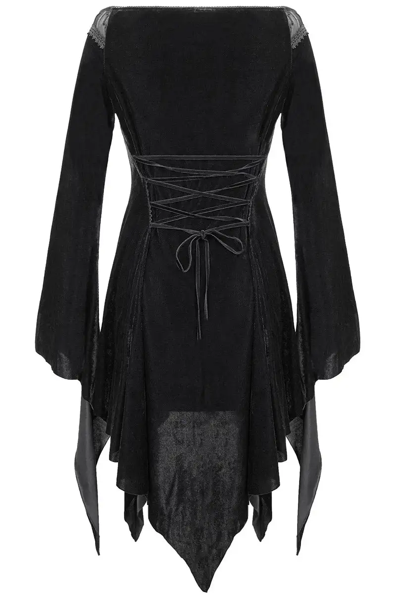 DEVIL FASHION Spirit Seer Velvet Dress 9 DEVIL FASHION Spirit Seer Velvet Dress - Image 7
